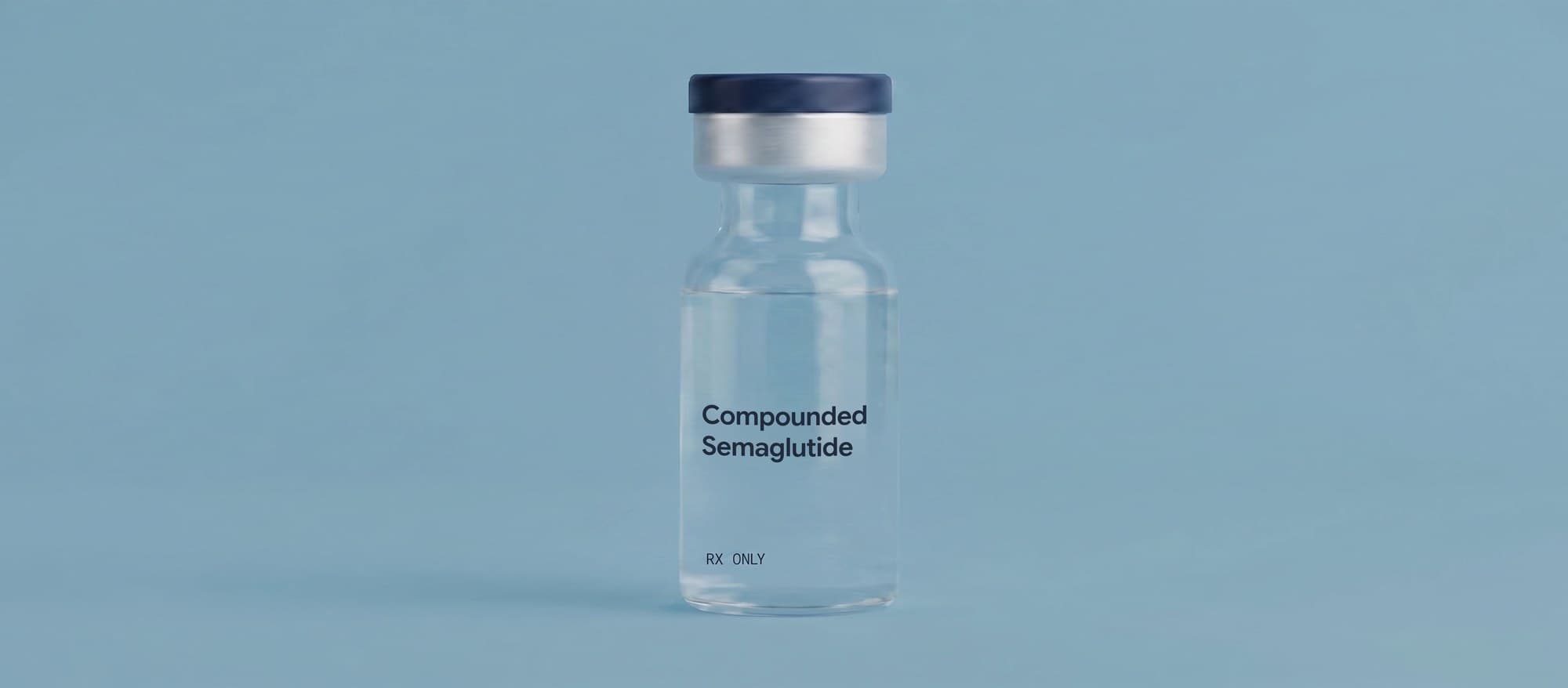 Compounded Semaglutide vial